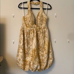 VINTAGE Anthropologie Tracy Reese Halter Dress